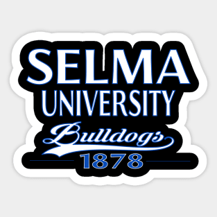 Selma 1878 University Apparel Sticker